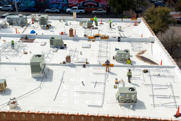 Best Flat Roofing  in Girard, IL